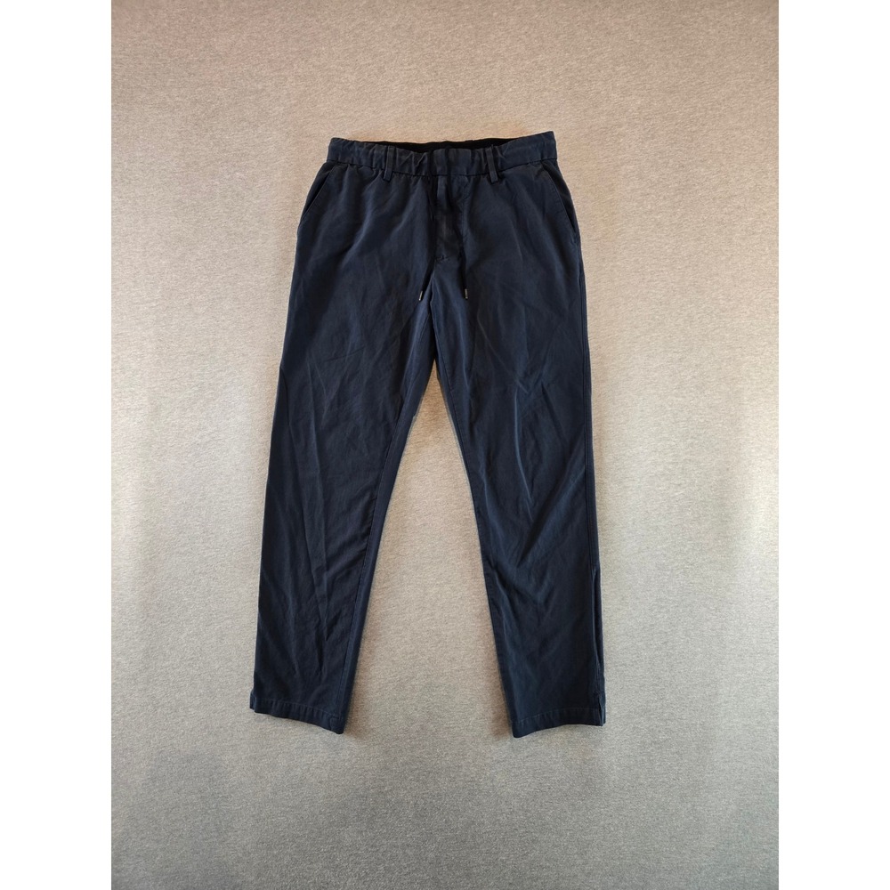 James Perse Golf Trouser Men 2 M Navy Blue MHPC1357 Drawstring Stretch Pants